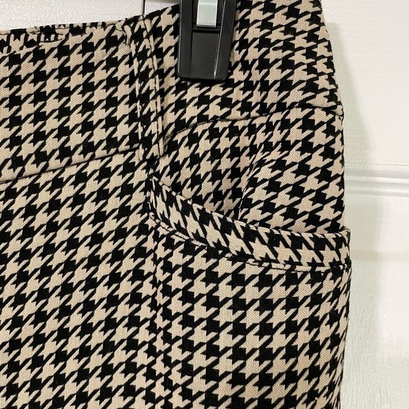 7th Avenue New York & Co Women’s Houndstooth Trousers Career Pants size 8 - Picture 3 of 8